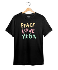 Peace Love Yoga T-shirt