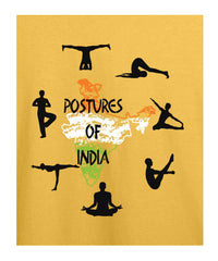 Yoga, Postures of India T-shirt