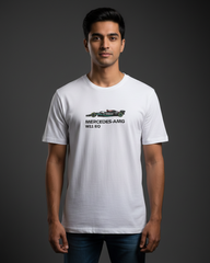 Performance Blueprint Racing Graphic T-Shirt in White