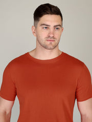 Plain Men's Half Sleeve T-shirt