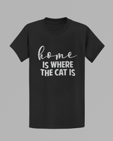 Home With Cat T-shirt