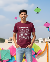 Kai Po Che T-shirt - Wine