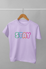 STAY Text Classic Fit T-shirt - The T-shirt Shop