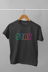 STAY Text Classic Fit T-shirt - The T-shirt Shop