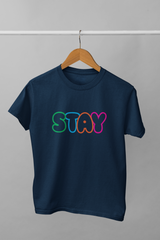 STAY Text Classic Fit T-shirt - The T-shirt Shop
