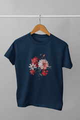 Multi Flower Classic Fit T-shirt
