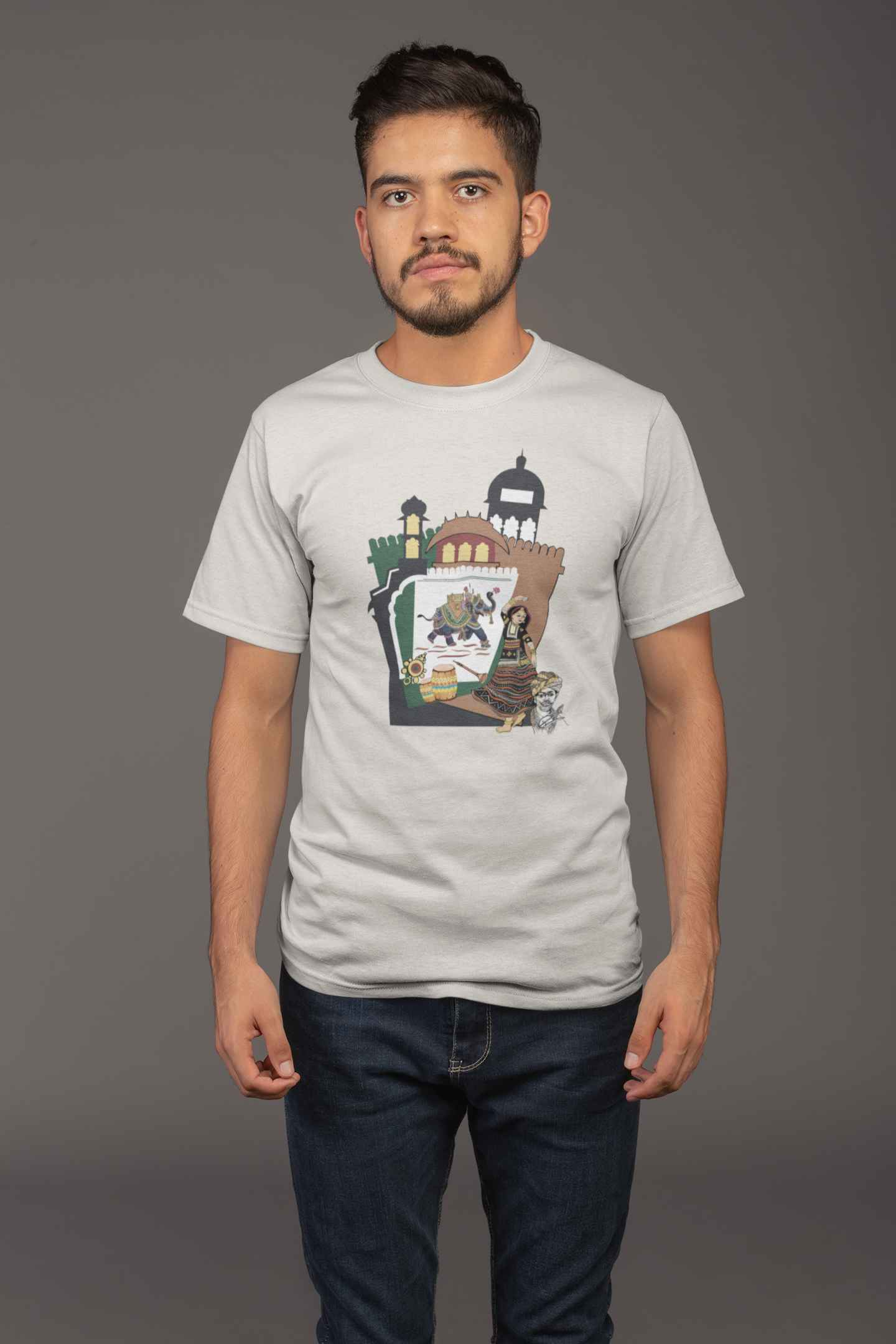 Jaipur Forts Classic Fit T-shirt