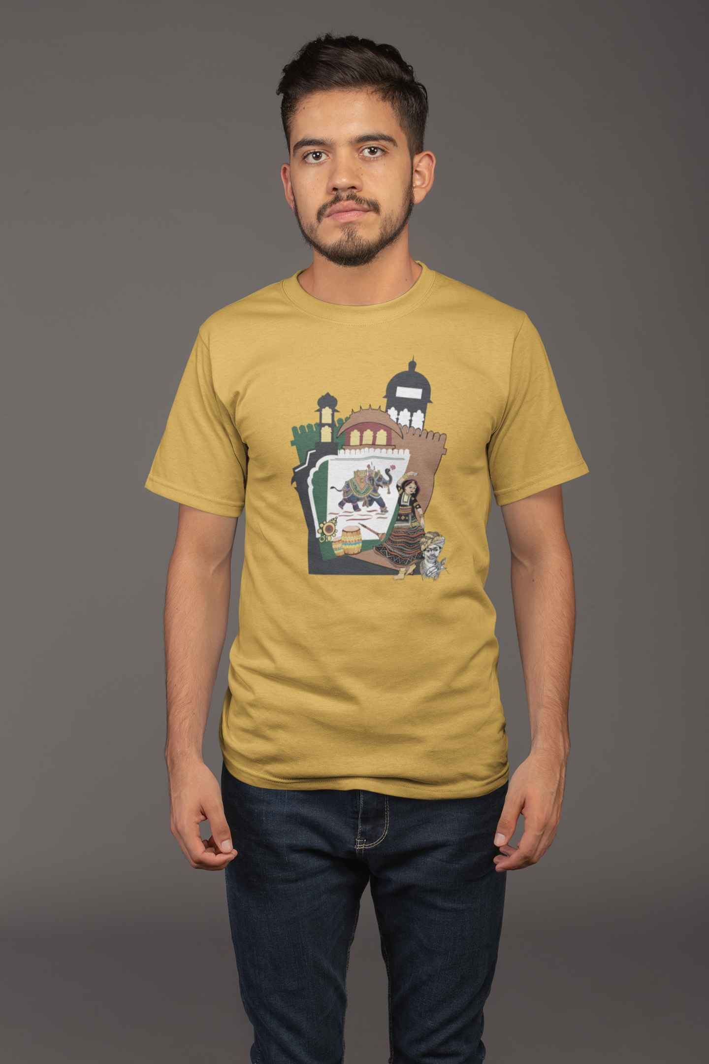Jaipur Forts Classic Fit T-shirt