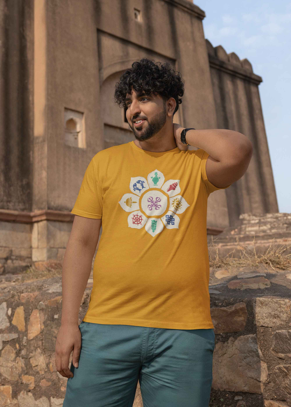 The Auspicious Symbols Classic Fit T-shirt
