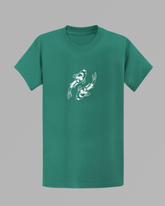 Cat Fish Print T-shirt