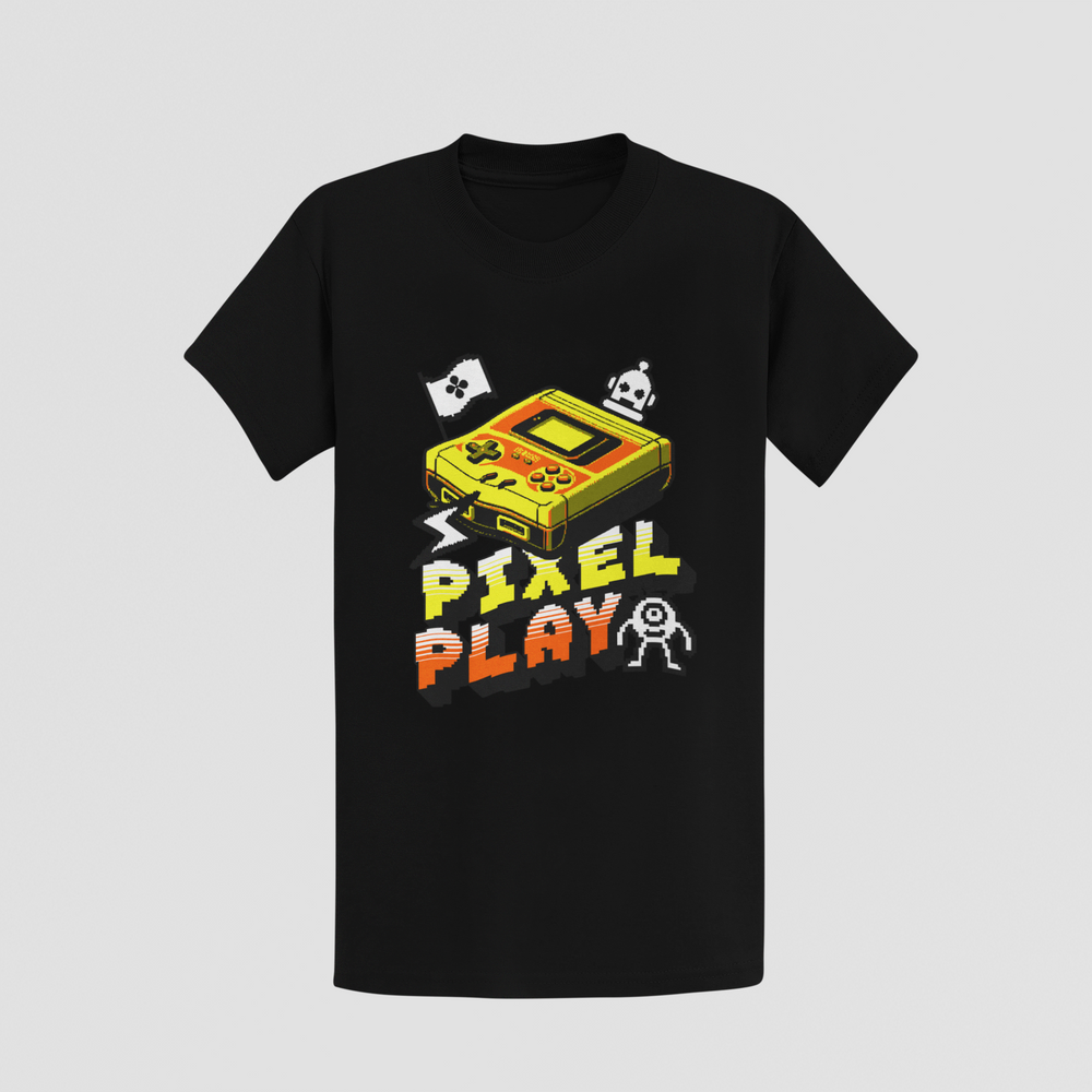 "Pixel Play" Retro Gaming Unisex T-Shirt