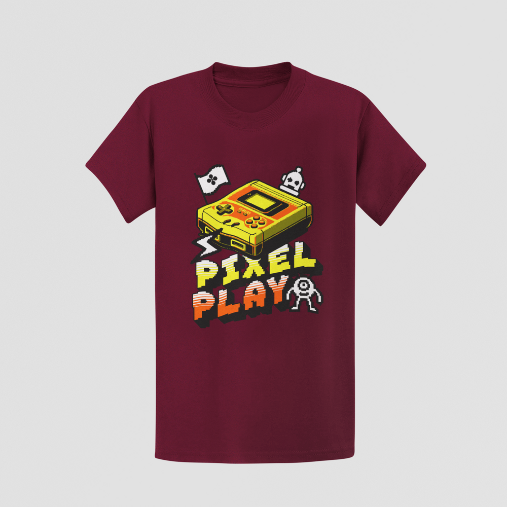 "Pixel Play" Retro Gaming Unisex T-Shirt