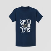 "Open Your Eyes" Edgy Graphic Unisex T-Shirt