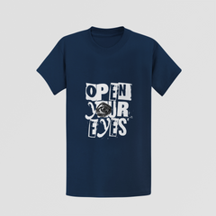 "Open Your Eyes" Edgy Graphic Unisex T-Shirt