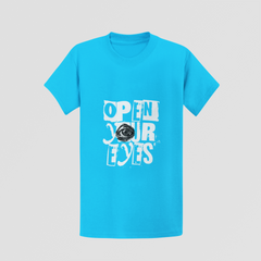 "Open Your Eyes" Edgy Graphic Unisex T-Shirt