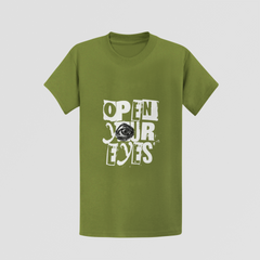 "Open Your Eyes" Edgy Graphic Unisex T-Shirt