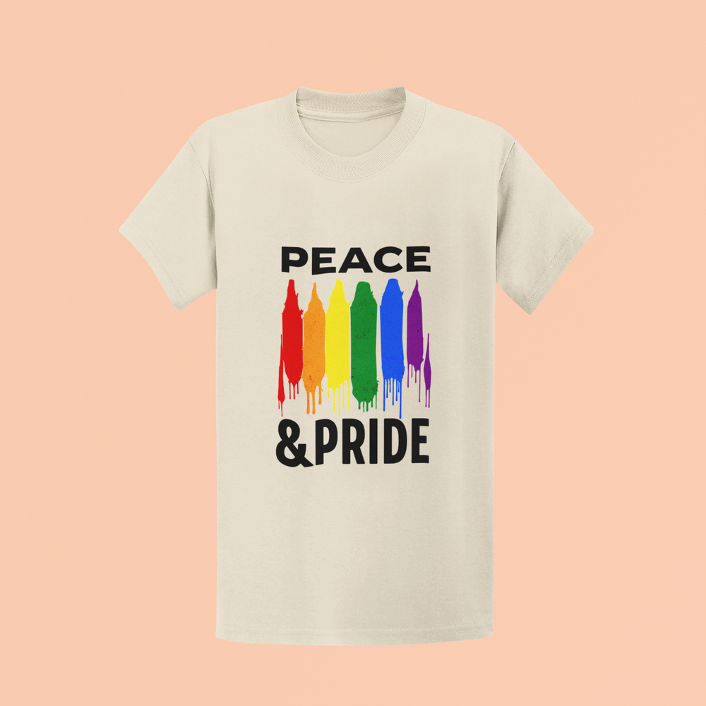 "Peace & Pride" Statement Unisex T-Shirt