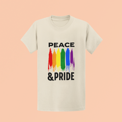 "Peace & Pride" Statement Unisex T-Shirt