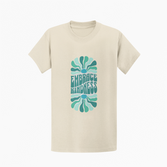"Embrace Kindness" Floral Graphic Unisex T-Shirt