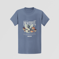 "Peaceful" Dove & Floral Unisex T-Shirt