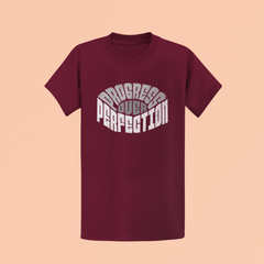"Progress over Perfection" Inspirational Unisex T-Shirt