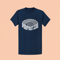"Progress over Perfection" Inspirational Unisex T-Shirt