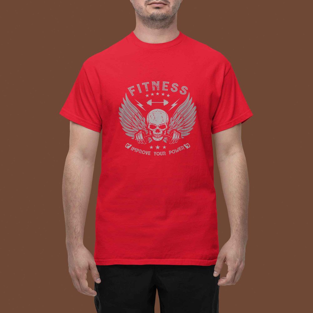 Fitness Skull Classic Fit T-shirt