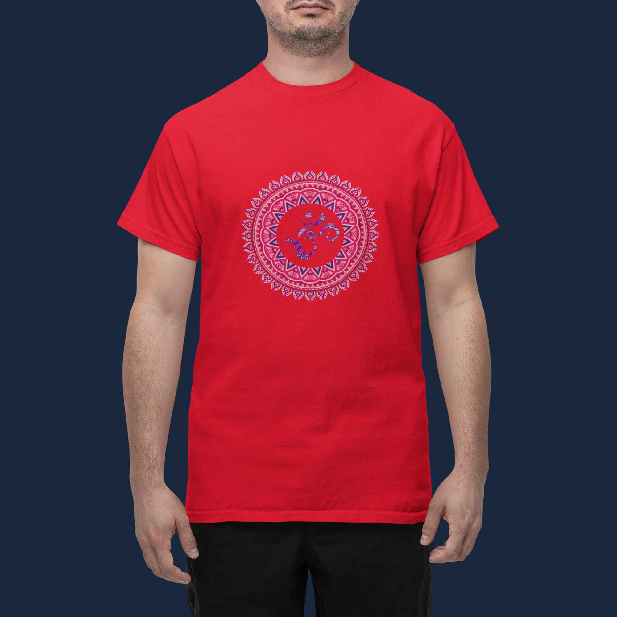 Pink OM Classic Fit T-shirt