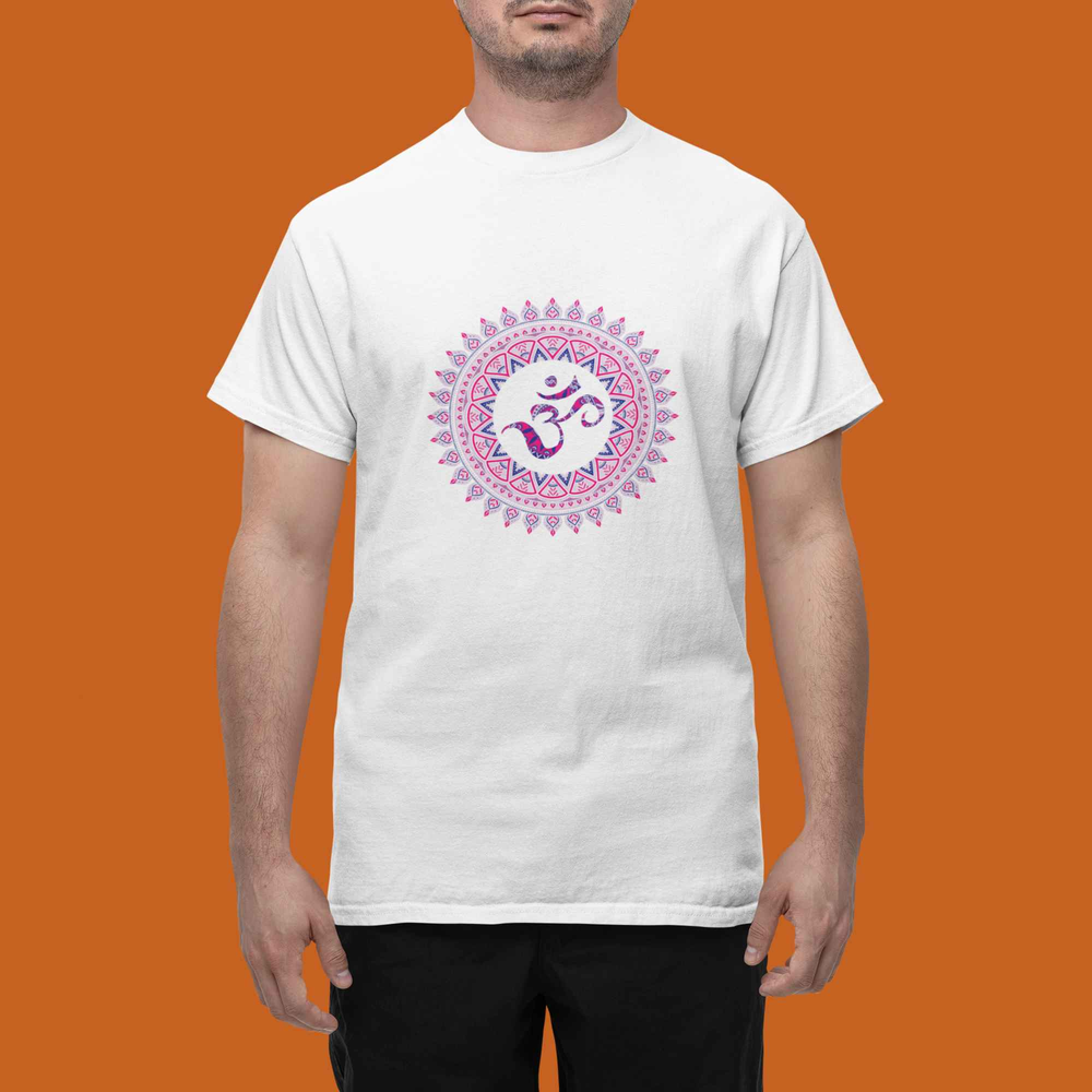 Pink OM Classic Fit T-shirt