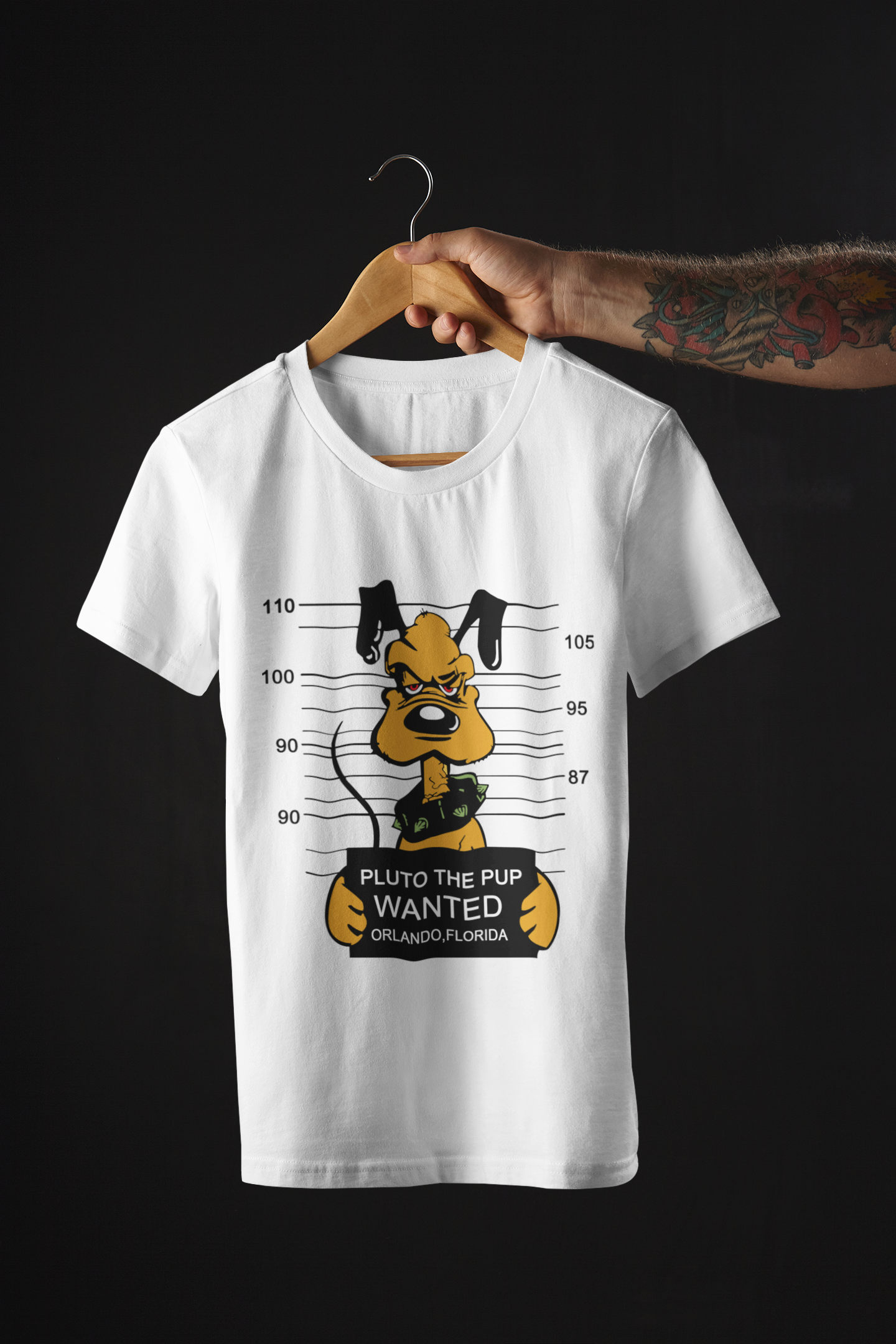 Wanted Dog Classic Fit T-shirt