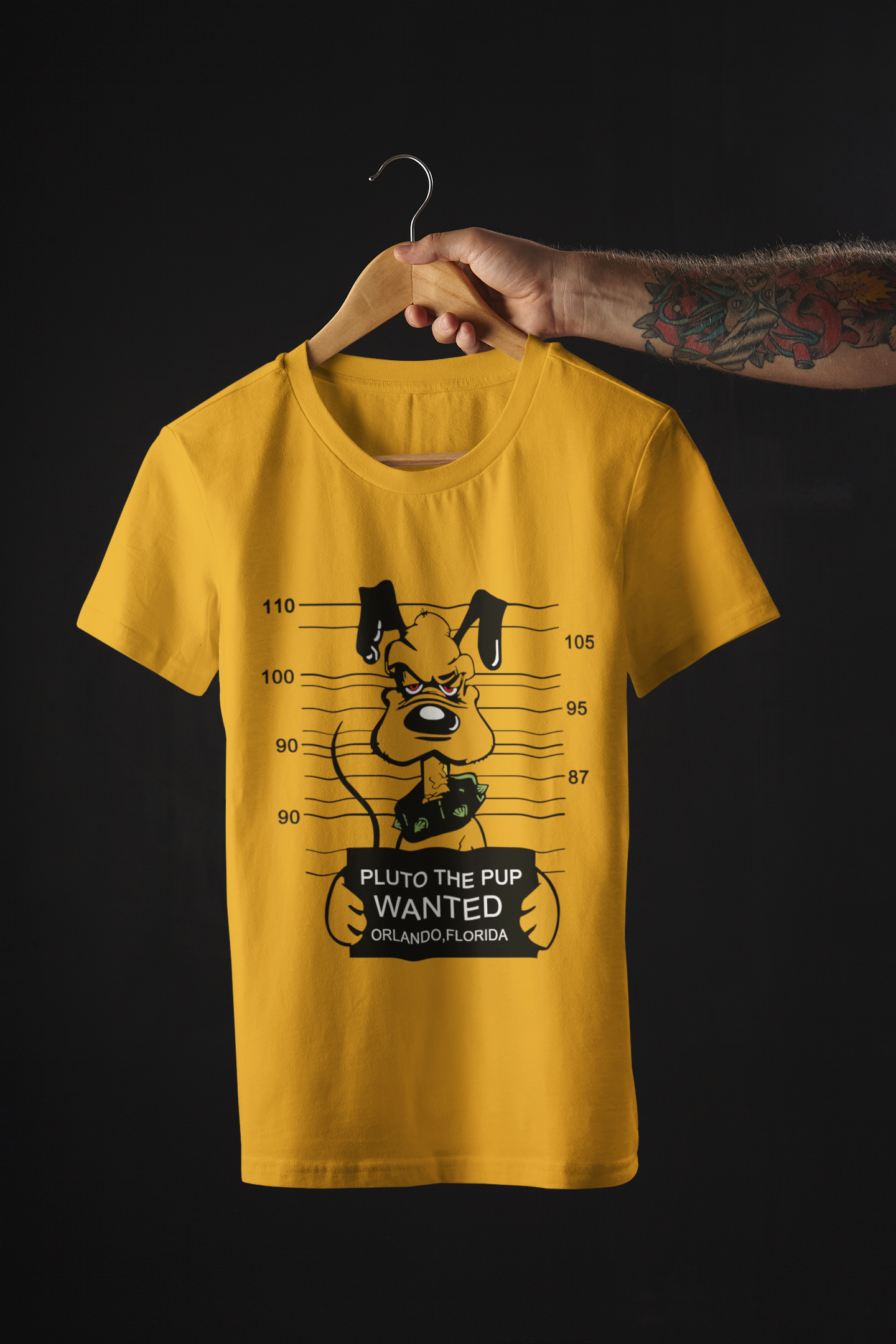 Wanted Dog Classic Fit T-shirt