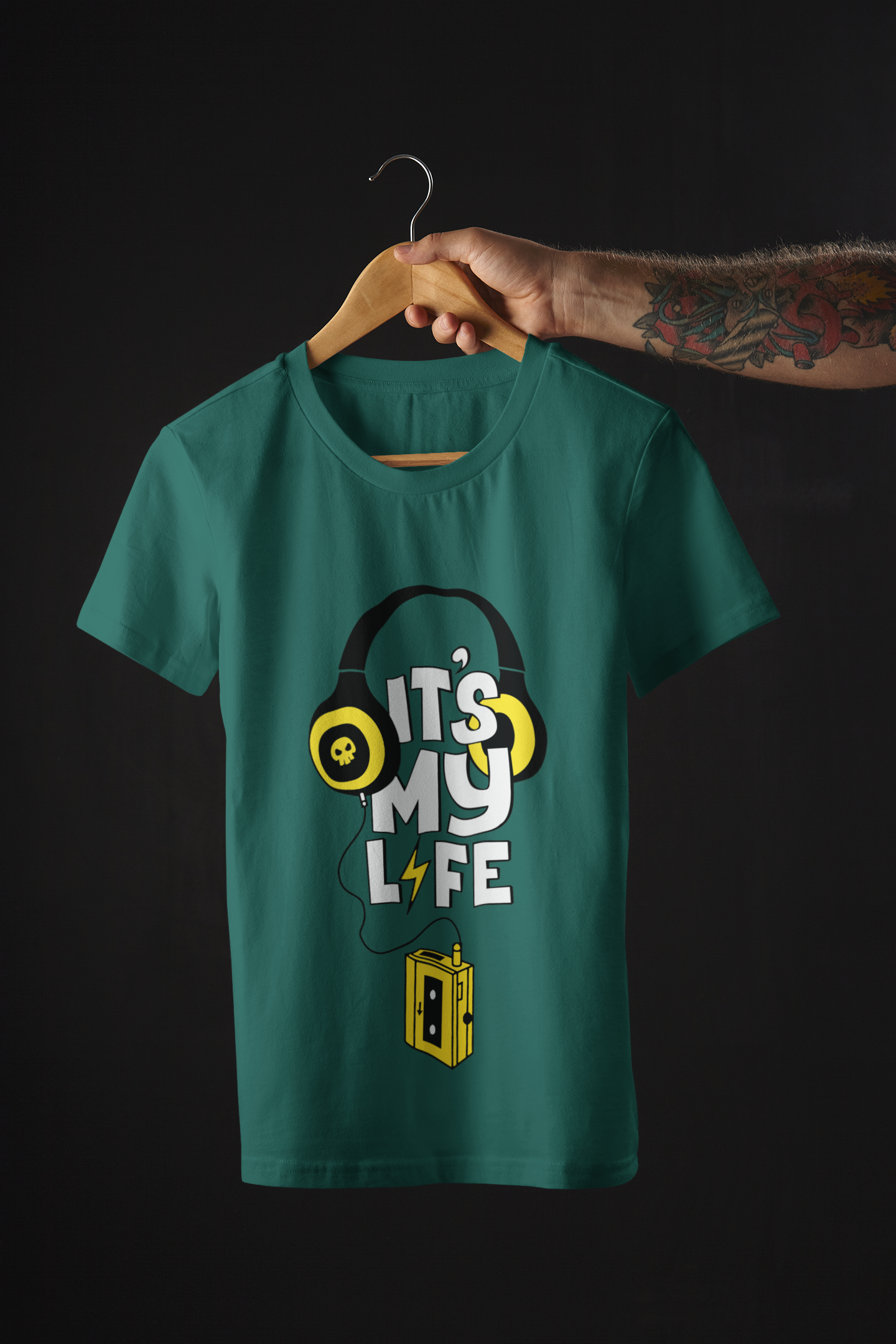 Music Life Classic Fit T-shirt - The T-shirt Shop