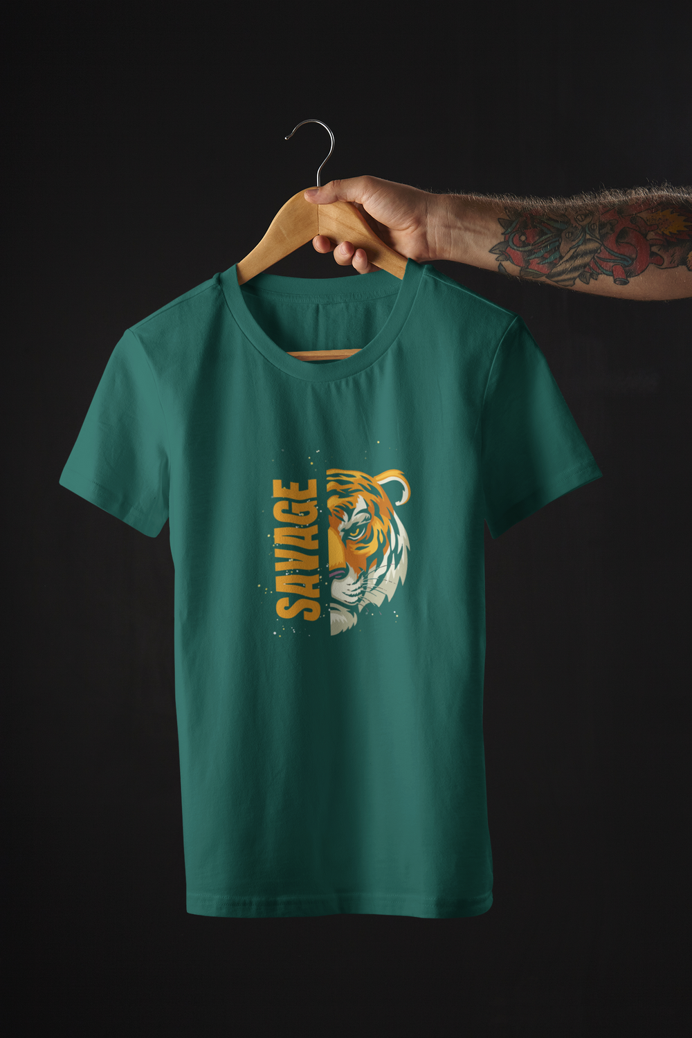 Savage Tiger Classic Fit T-shirt