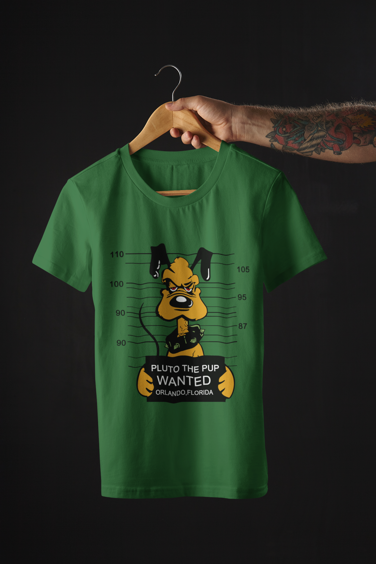 Wanted Dog Classic Fit T-shirt - The T-shirt Shop
