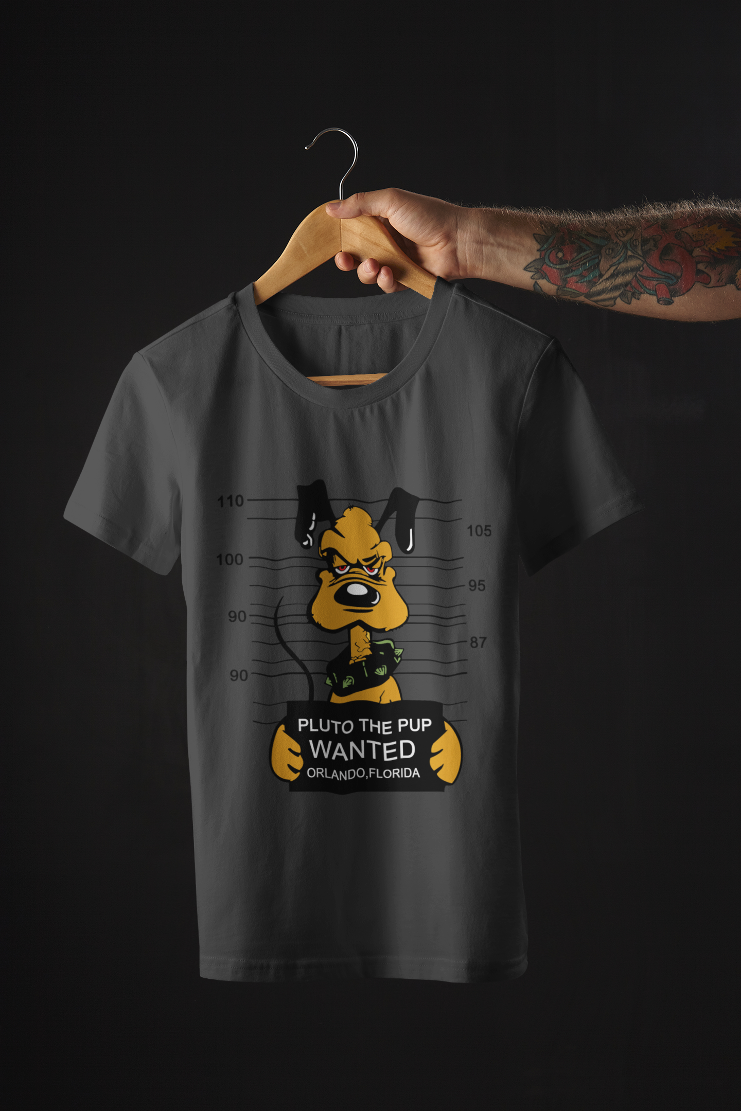 Wanted Dog Classic Fit T-shirt - The T-shirt Shop