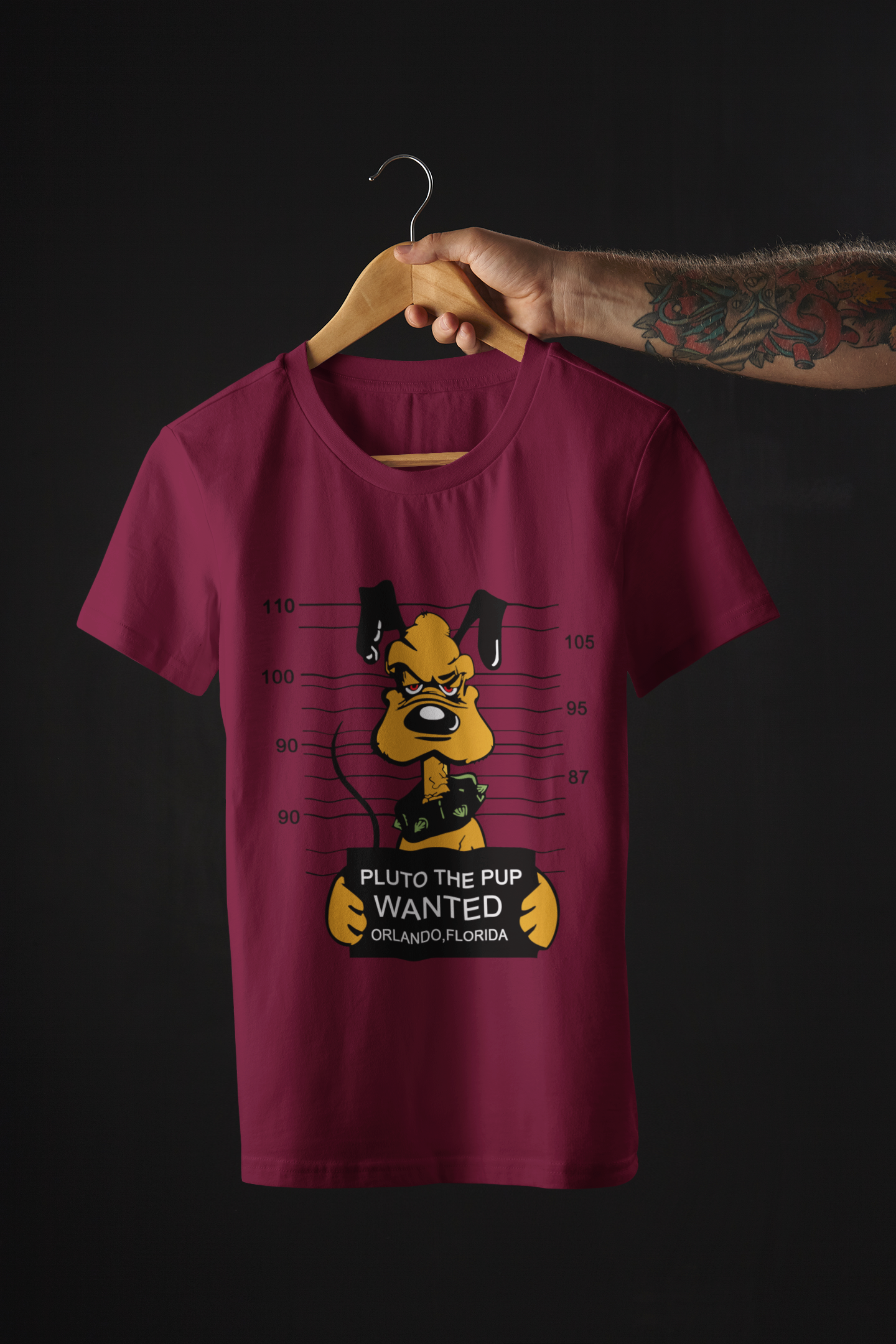 Wanted Dog Classic Fit T-shirt - The T-shirt Shop