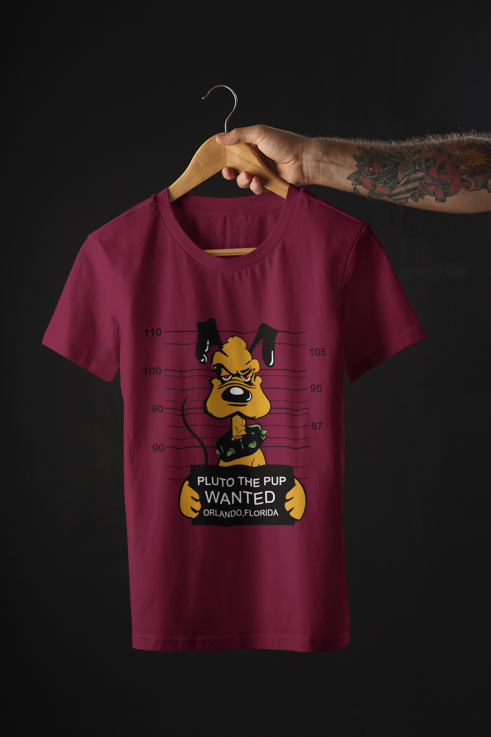Wanted Dog Classic Fit T-shirt - The T-shirt Shop