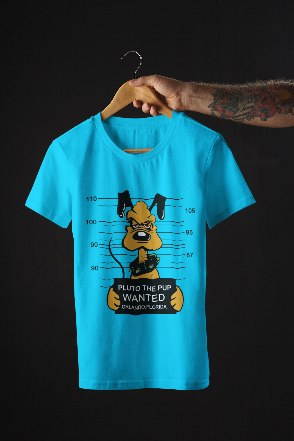 Wanted Dog Classic Fit T-shirt - The T-shirt Shop
