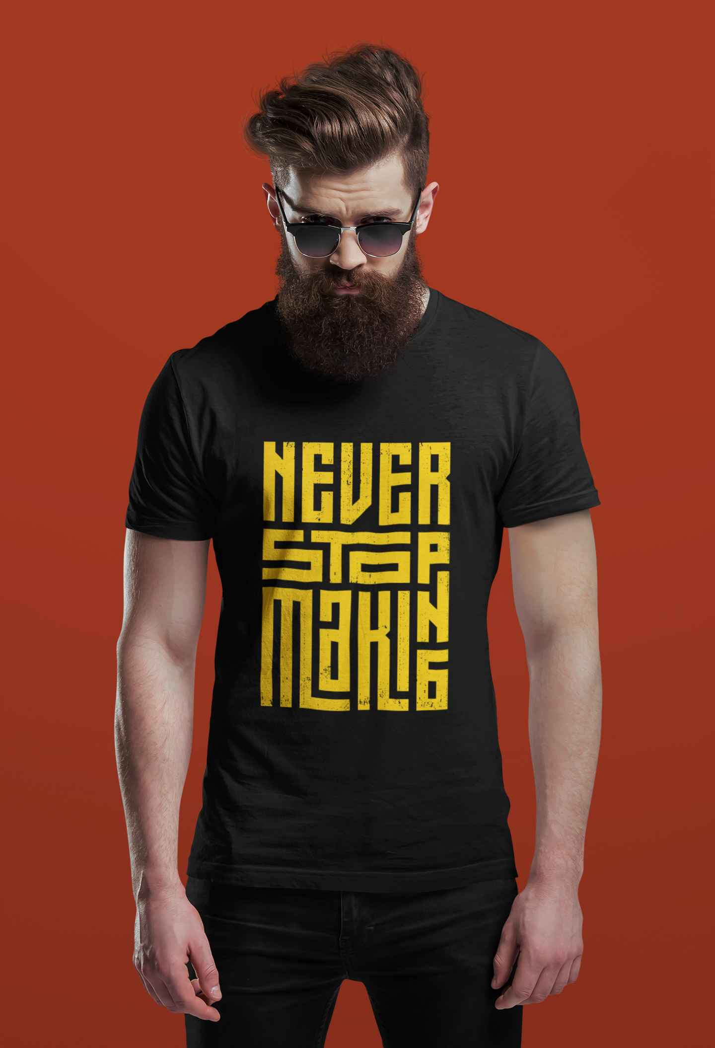 Never Stop Classic Fit T-shirt