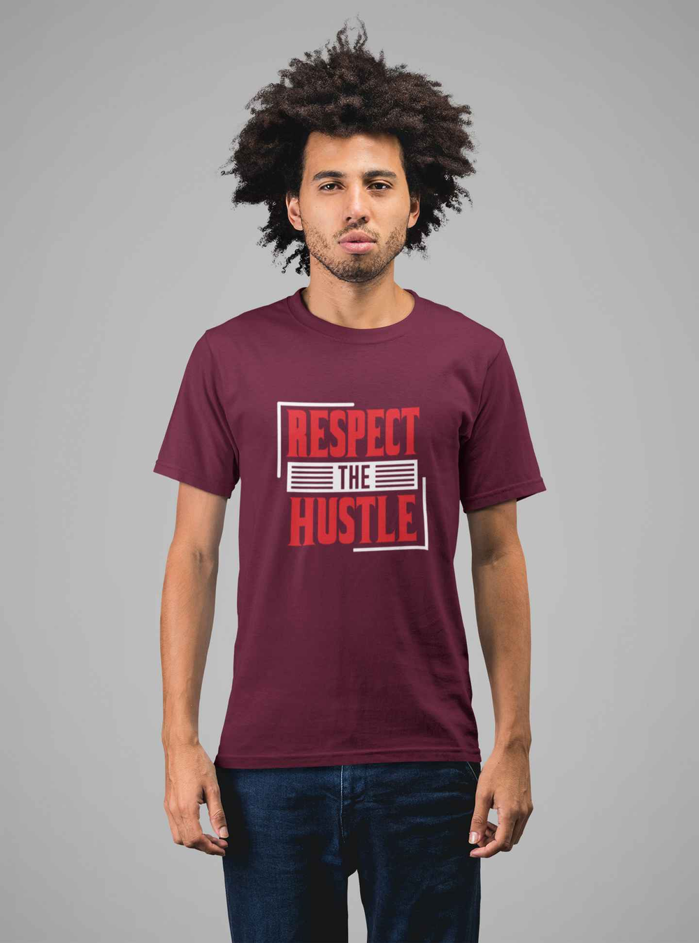 Respect Hustle Classic Fit T-shirt