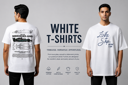 White T-Shirts: 5 Ways to Style Them for Every Occasion
