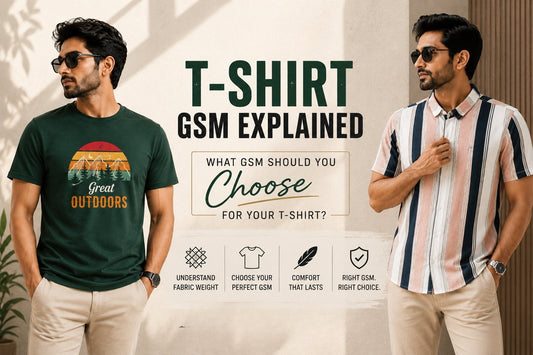 T-Shirt GSM Explained: What GSM Should You  Choose for Your T-Shirt?