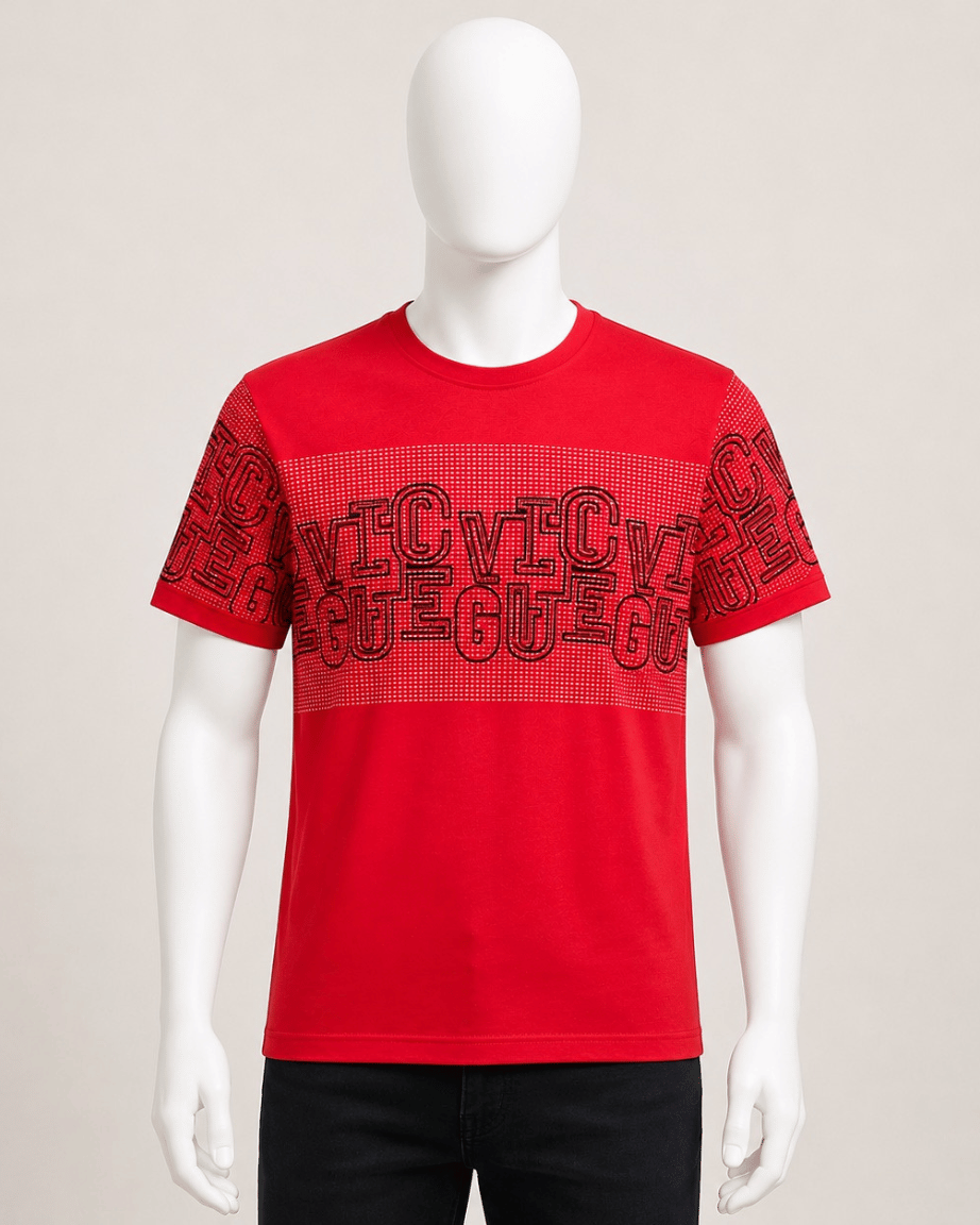 Crimson Vogue Graphic T-Shirt