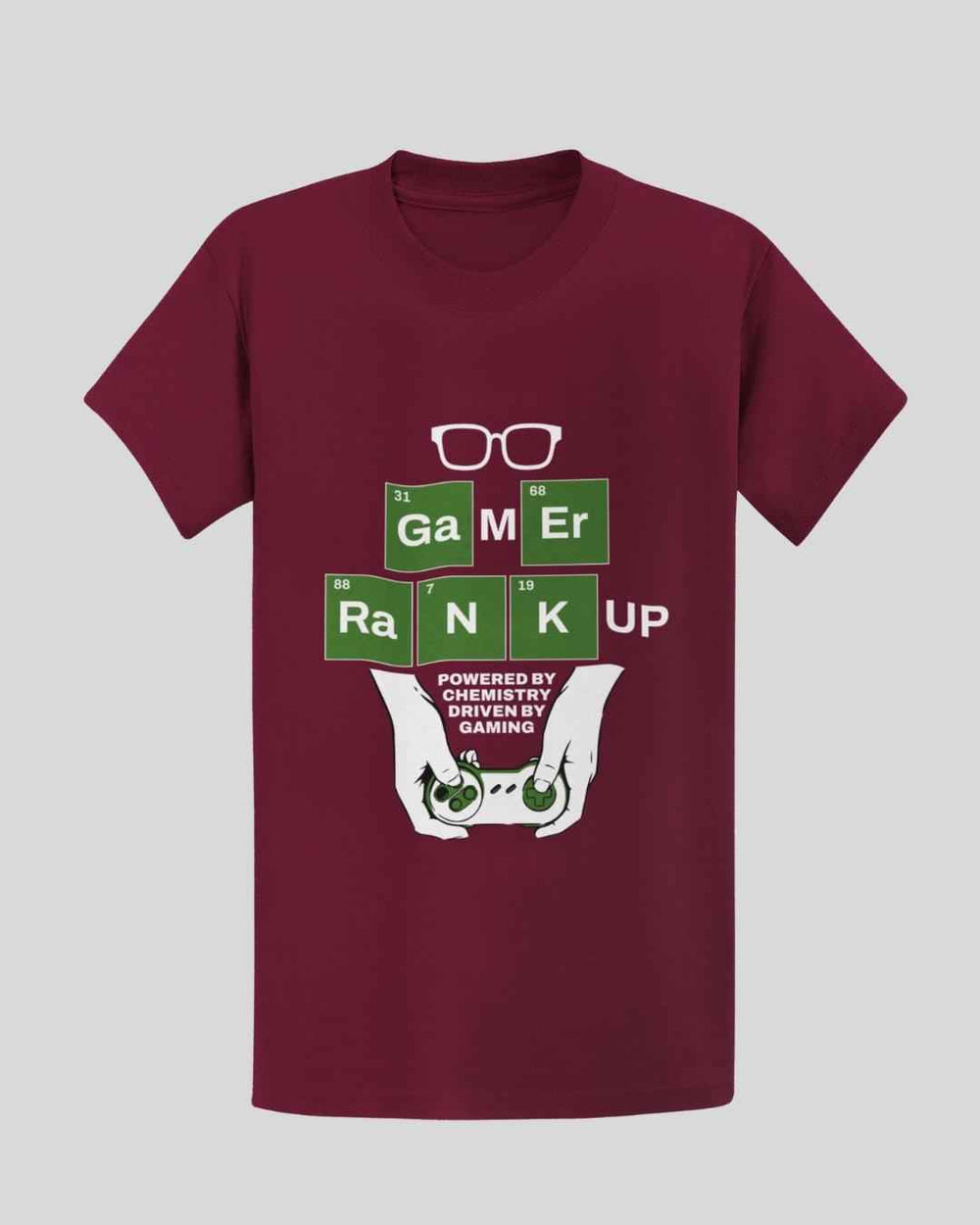 Gamer Rankup T-shirt in Wine