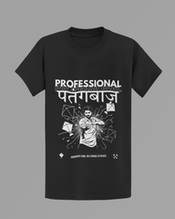 Professional Patangbaaz T-shirt - Black