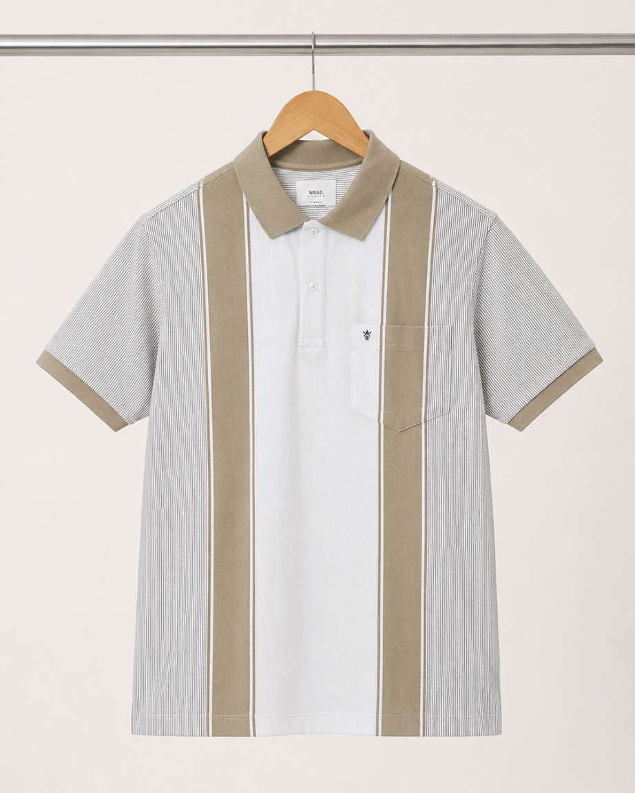 Sandstone Panel Polo T-Shirt