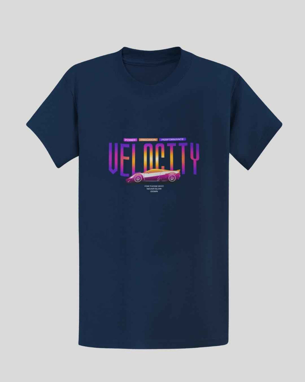 Velocity T-shirt in Navy