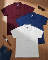 All-Rounder Classic Pack Polo T-Shirts Combo of 3