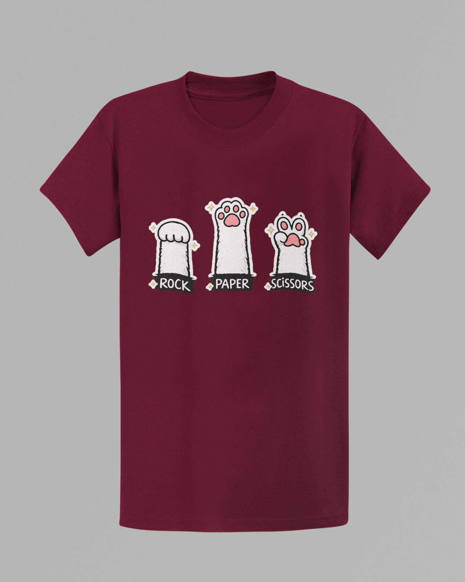 Cat’s Rock Paper Scissors T-shirt