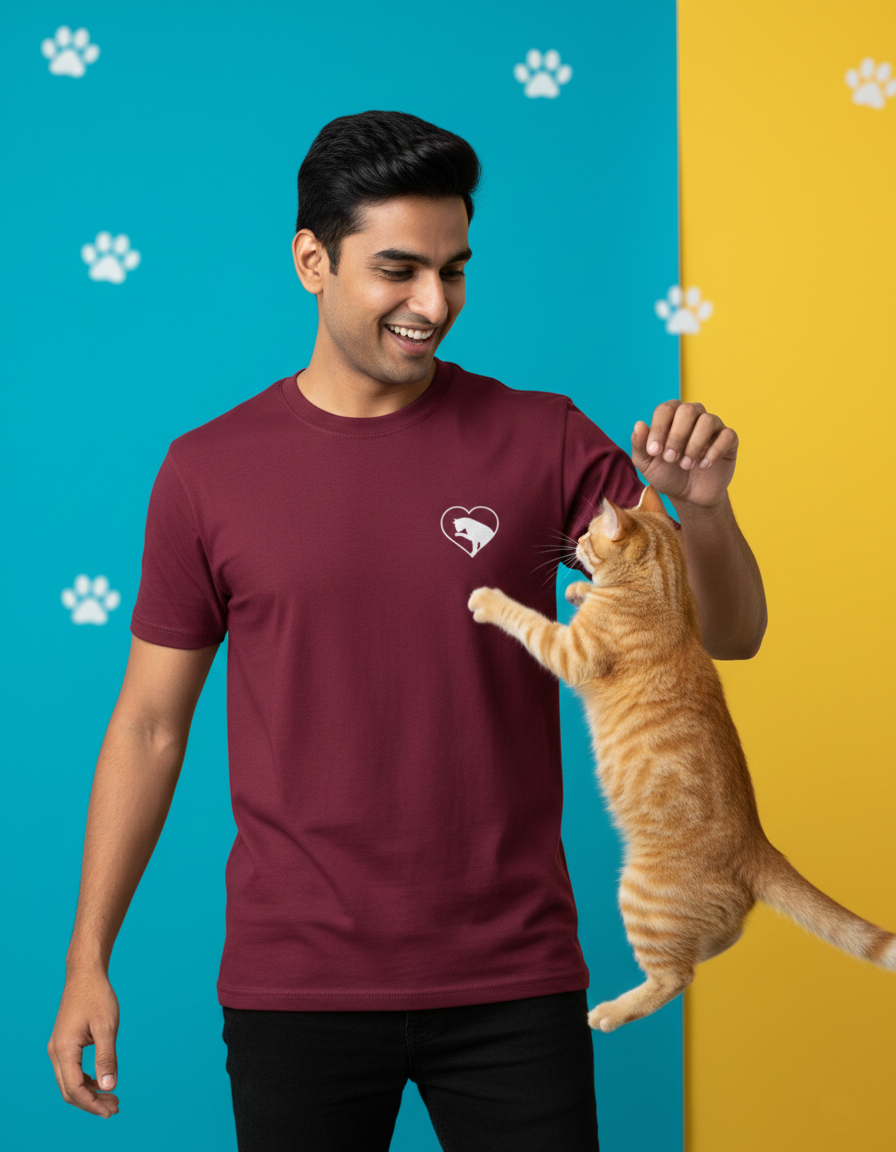 Cat in Heart T-shirt